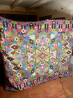 Patchwork Quilt throw Handmade
