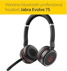 Jabra Evolve 75 Uc Wireless Bluetooth Headset Active Noise-cancelling Microphone