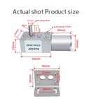 Jgy370 Worm Gear Reduction Brushed Motor 6v12v24v With Self-locking Metal Gear
