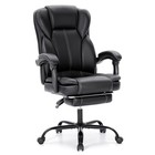 Gaming Chair Ergonomic Computer Office Chair Recliner Swivel Seat With Foot Rest