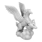 Flying Pegasus Winged Horse Mythology Greek Statue Cast Marble 8 30 In
