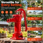 Stark Usa Antique Cast Iron Well Hand Pump  Manual Pitcher Water Pump  Up 25 Ft