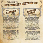 Springfield Leather Company Rivets  Antique Brass  Double Cap Rivets medium Size