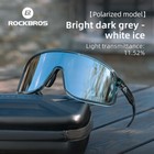 Rockbros Polarized Cycling Sunglasses Sports Sunglasses Uv400 Protection Outdoor
