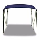Bimini Top 4 Bow Boat Cover 8ft Long With Rear Poles