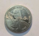 1989 Marshall Islands 5 Dollars  1st Men On The Moon Commemorative Coin