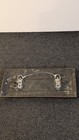 Vintage Brass Coffin Plate  tho  Weir   Old Funeral Casket Plaque