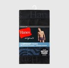 Hanes Originals Ultimate Men s Supersoft Trunk Underwear  Blue black  Medium 