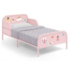Magic Magnet Toddler Bed With Book Storage Pink