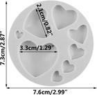 Heart Polymer Clay Mold Love Heart Silicone Molds For Diy Crafts Epoxy Resin Cas