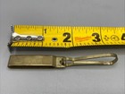 Vintage Boy Scouts Cub Scouts Brass Belt Loop Knife Clip For Web Belts Key Ring