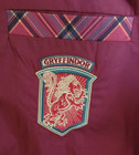 Universal Harry Potter Gryffindor Oxford Long-sleeve Men s School Shirt 2xl
