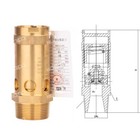 New 1 4  Npt 159 Psi Air Compressor Relief Pressure Safety Valve  Tank Pop Off