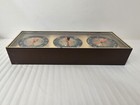 Vintage Springfield Instrument Co Desktop Thermometer Barometer Humidity Gauge