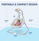 Graco 1927133 Simple Sway Baby Swing - Abbington
