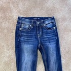 Miss Me Bootcut Jeans Women s 28 Blue Stretch Denim Low Rise