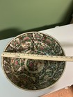 14    Oriental Rose Canton Porcelain Big Bowl 