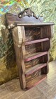 Vintage Style  Victorian Handcrafted  Wooden   Oak Wood Shelf