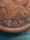 1848 Large Cent  Holed Braided Hair Type  99c Shipping