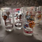 1991-92 93 94portland Trailblazers Dairy Queen Glass Sets Boxed 3 Clyde Drexler