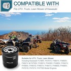 2x 490650724 Oil Filter For Kawasaki Fh381v Fh430v Fh480v Fh541v Fh580v Fh601d