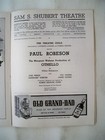 Othello Playbill Paul Robeson   Jose Ferrer   Uta Hagen   Margaret Webster 1943