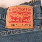 Levi s 511 Men s Slim Fit Jeans 29x 30 Dark Blue Denim Classic Style