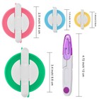 Pom Pom Maker  4 Different Sizes Pompom Maker Fluff Ball Needle Craft Diy Woo   