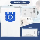 Vacuum Dust Bags Set For Miele Filter Replacement Fjm Gn S2 S5 S8 C1 C2 C3