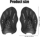 Adjustable Swim Hand Paddles - 2 Pack For Speed   Form Training