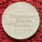 Shell s Famous Facts   Faces Albert Einstein Token 1968 B16