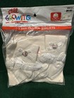 Lot Of 3- Vintage Hand Embroidered Baby Socks 3pk Still Growing Various Sizes