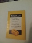 Kodak Vintage Flash Bantam Camera Instruction Manual booklet 1940s Anastar Lens