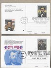 A Lincoln   U Grant   2 Legends 0f Civil War   F d of I  Postcards   Free Ship  