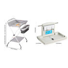 Vevor Baby Changing Table Folding Diaper Changing Station Rolling  Wall-mounted