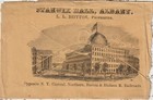 Rare Signed Letter  Stanwix Hall Hotel Albany Ny  Stationary   Cover 1857 Mosher