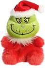 Palm Pals 5  Christmas Plush Bundle Of 2  Santa Grinch   Cindy Lou
