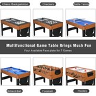 7 In1 Multi-function Game Table Table Tennis Indoor Game Entertainment Equipment