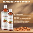 Sweet Almond Oil 100  Pure Natural Carrier For Skin  Face  Hair Growth   Massage