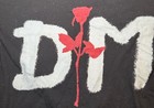 Depeche Mode Band Music T Shirt Violator Synth-pop Band Women   s Xxl  Logo Rose