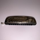 Hohner Chrometta 12 Nr255 Harmonica Germany  Key C Nice 