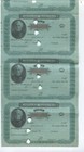 O019 Distillery Warehouse  Internal Revenue 1878 Series Sheet With 4 Consecutive