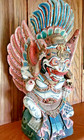 1800 s Large Wood Carving Of Wilmana   Bali indonesia hindu   12 x19 x6 