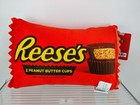 Reeses Plush Pillow With 2 Removable Plush Peanut Butter Cups