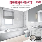 Soft Textured Bath  Shower  Tub Mat  24x16 Inch  Phthalate Free Non Slip Comfort