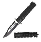 2 Pack - Spring Assisted Pocket Knife Black Tactical Fighter Outdoor Tools New