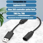 Usb Breakaway Cable For Logitech G920 Ferrari 458 Spider Racing Wheel 10  Black