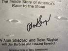 Alan Shepard Apollo 14 Nasa Astronaut Signed Auto 1st Ed  Moon Shot Book Zarelli