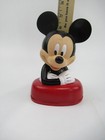 Vintage Disney Mickey Mouse Coin Bank Plastic Savings Money 7    Tall Kcare