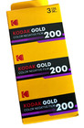 Kodak Gold 200 Iso 35mm Color Negative Film New Fresh  3-pack 36 Exp Per Roll